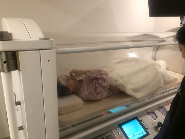 Hyperbaric oxygen therapy