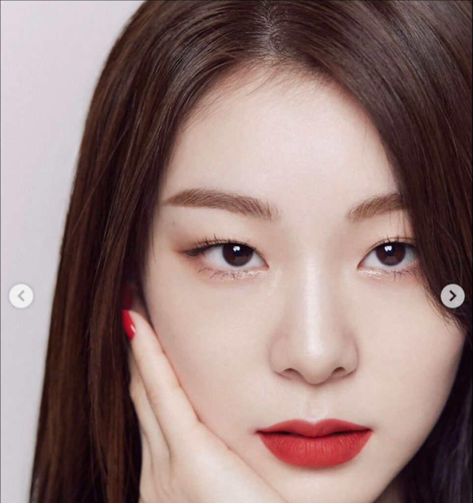 김연아-헤어라인